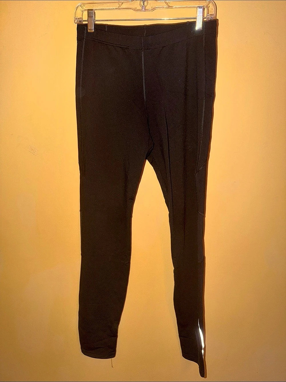 Patagonia Capilene Midweight Bottoms Black Medium Athletic Leggings Like New Men